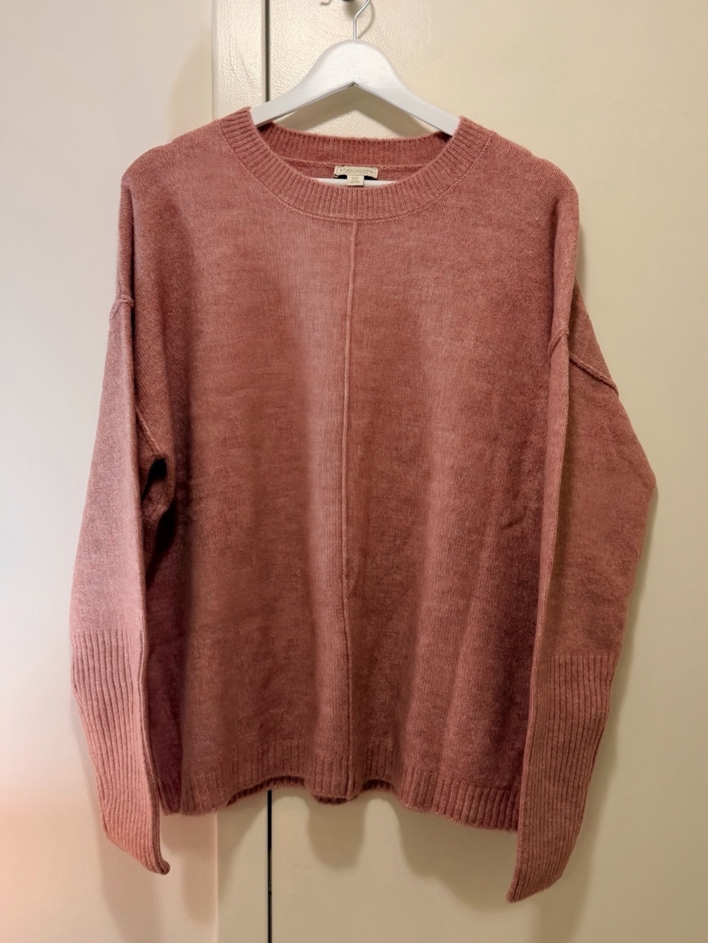 Legendary Outfitters Soft & Cozy Crewneck Sweater - Heather Rose Pink